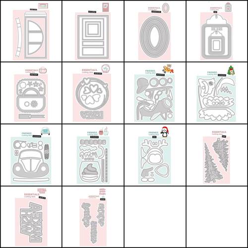 4396-4409 金属碳钢刀模DIY切割刀模跨境货源11月2022年新款