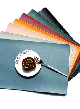 Silicone Waterproof Placemat Table Mat Heat Insulation Anti