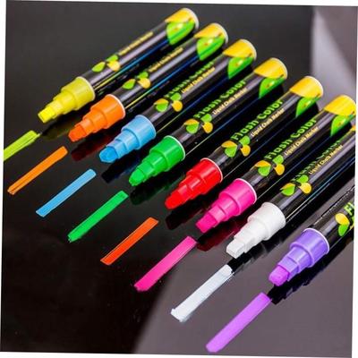 Pens Chalk-Pen School-Marker Painting-Supplies Light-Blackbo