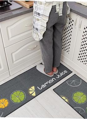 Kitchen floor mat water absorbent non-slip bathroom floormat