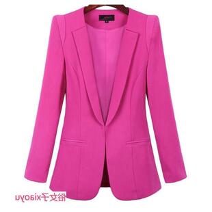 ebay woman suit female top long-sleeved jacket office coat新