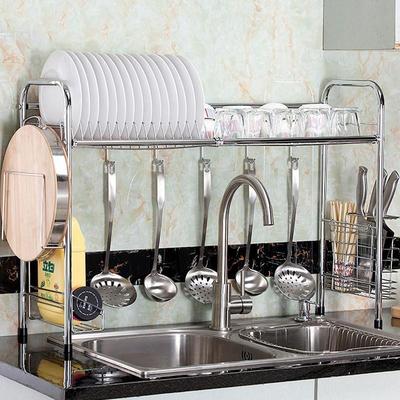 Kitchen shelf, stainless steel sink rack, drain rack, dish新