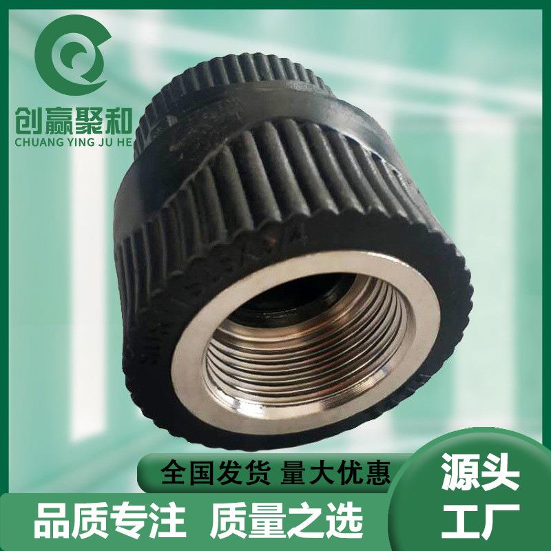 PE内牙直通内丝直接给水管配件建材管件承插热熔外牙接头现货