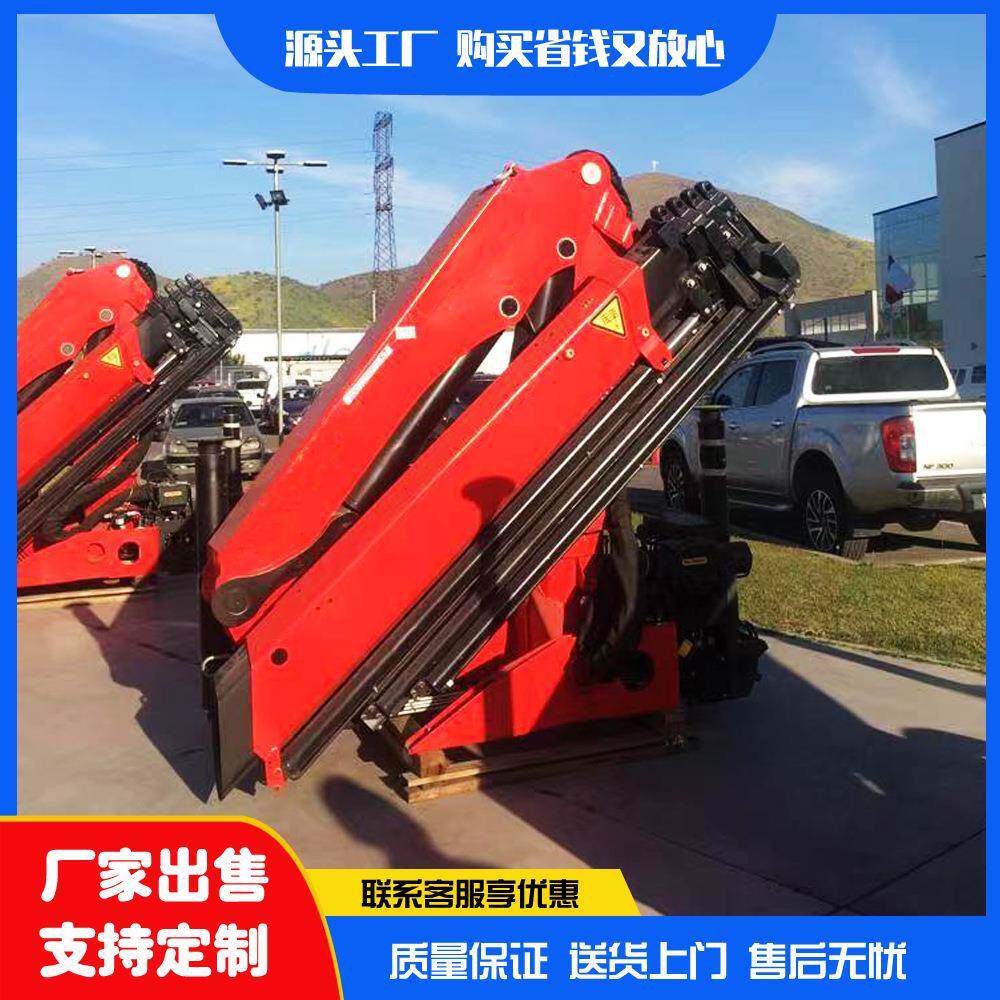 车载折臂随车吊8吨折叠式货车固定吊机承接定制随车折臂起重机