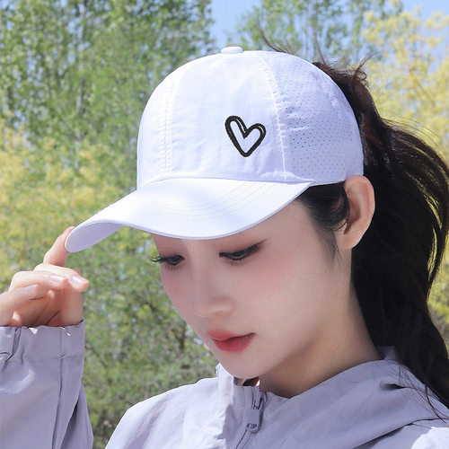 帽子女可扎高马尾半空顶棒球帽