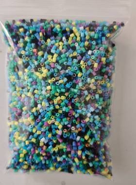 包Kmm手工融合10000益智小豆颗拼豆补充玩具2.6豆高质量混豆装