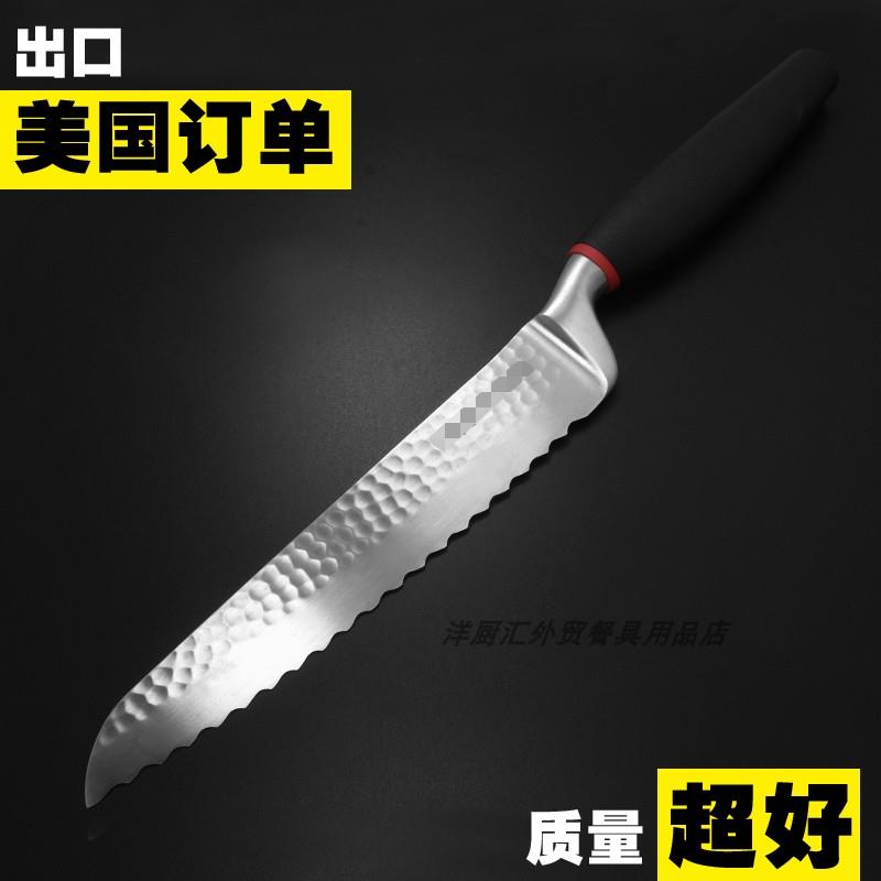 美国单TUPPER锻打不锈钢面包刀蛋糕刀 吐司刀切片刀 切瓜刀水果刀