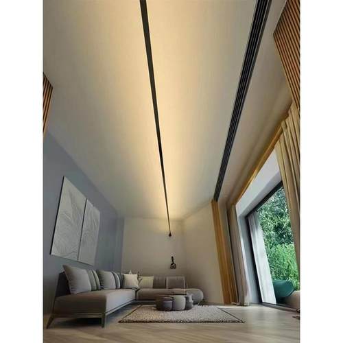 天际线免变压器款220V过道阳台展厅走廊氛围极简cob灯带明装长灯