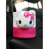 车载垃圾桶汽车创意挂式 多功能车用收纳桶置物筒大号卡通车内用品