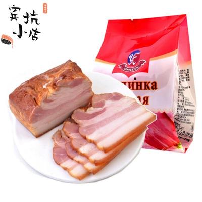俄罗斯风味五花肉萨拉肉腌熏制五花肉熏肉即食特产网红俄式下酒菜