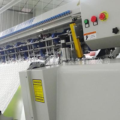 绗缝针织面料裥花机超高速电脑全自动绗缝机多针床垫家具设备