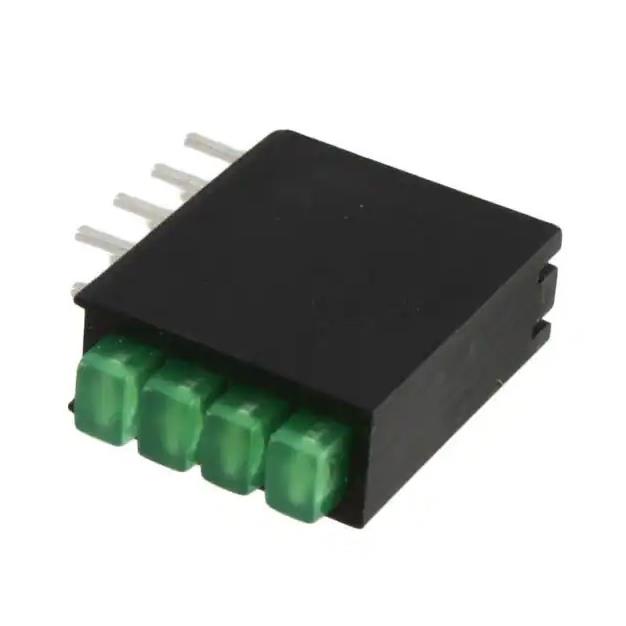 KINGBRIGHT WP914CK/4GDT 电路板指示器 绿色 2x3 灯座4绿 LED灯