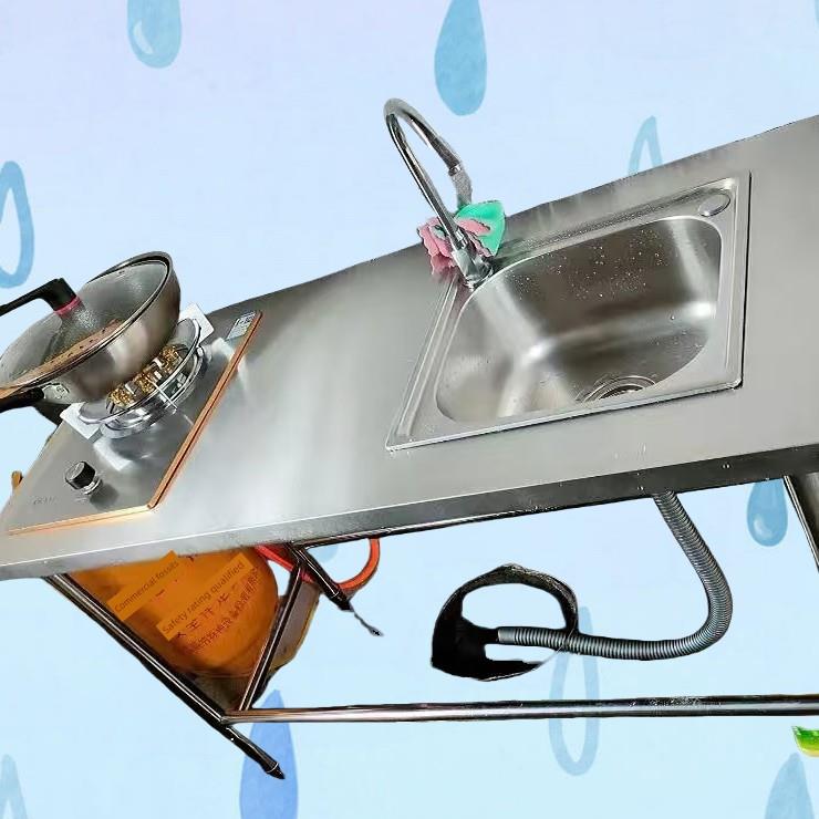 定制厨房、家用、商用不锈钢工作台储物架，定制开口，定制缺角，