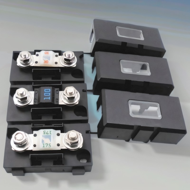 ANS汽车保险丝/座/盒 改装大功率40A50A60A80A100A150A200A螺栓式