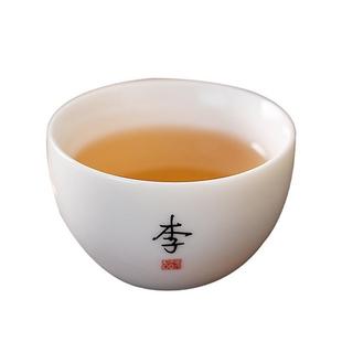制品茗杯个人杯陶瓷德化白瓷羊脂玉茶杯 主人杯单杯百家姓私人定
