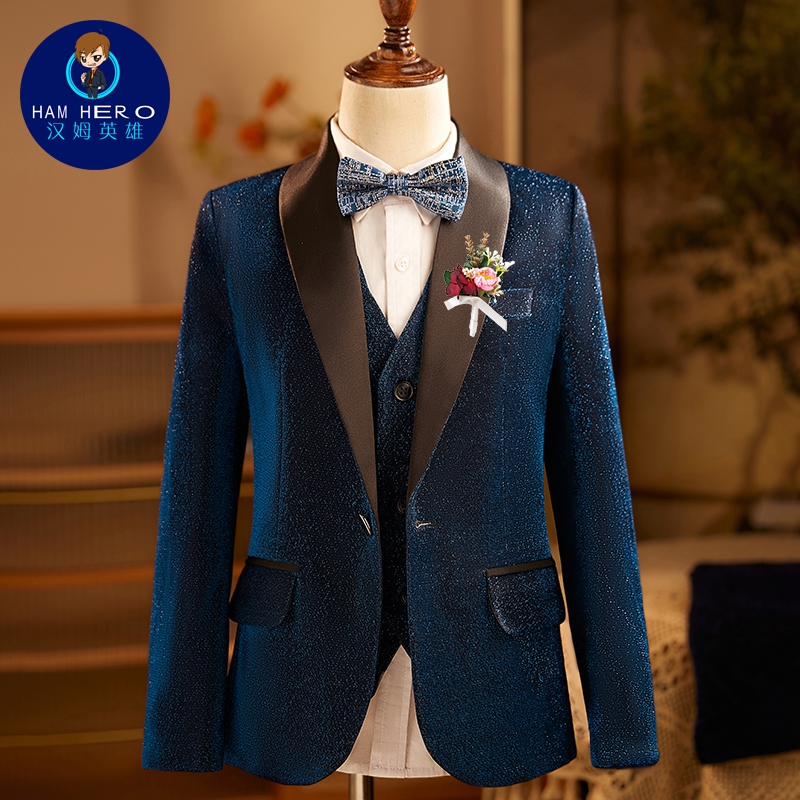 汉姆英雄英伦小西装演奏表演服