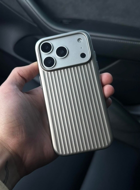 高级感钛灰色瓦楞磁吸适用荣耀500手机壳400pro金属漆质感magic8/7pro华为mate80promax超薄Pura70ultra男60