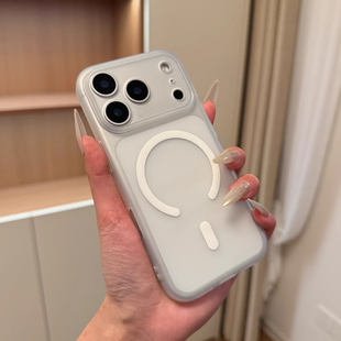 磨砂透白磁吸软硅胶适用一加turbo6v手机壳1+ace6T防指纹1+15透灰1+ace5至尊版防摔1+ace3pro男女1+13T超薄12