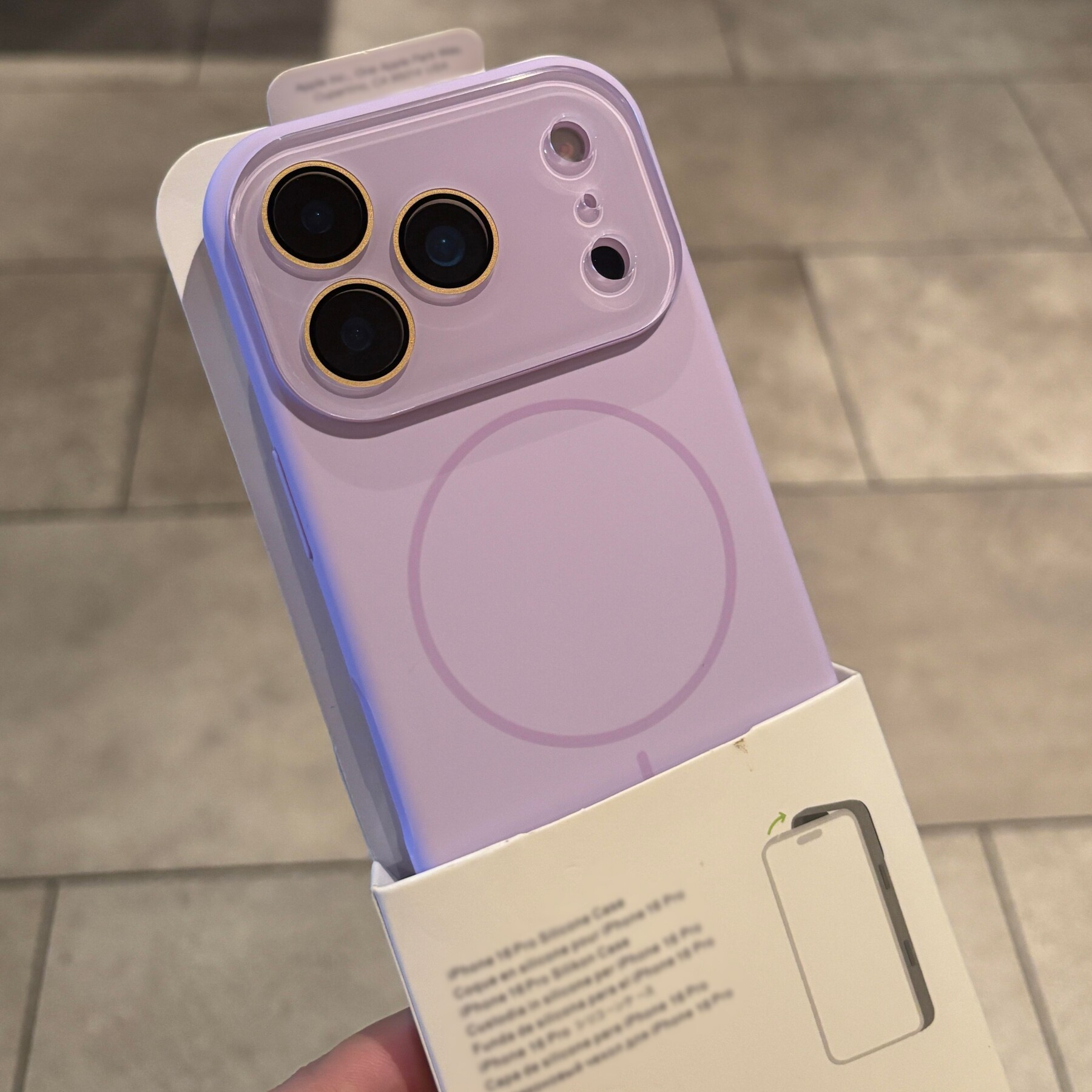 水晶镜头液态硅胶适用air苹果17promax手机壳iPhone16promax大视窗15/14全包肤感13pro男女款耐脏软糯豆紫色