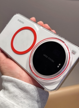 隐耀新年红高清透明磁吸适用oppofindx9pro手机壳x8s+超薄reno15/14pro简约13硬壳vivox300女x200promini/s30