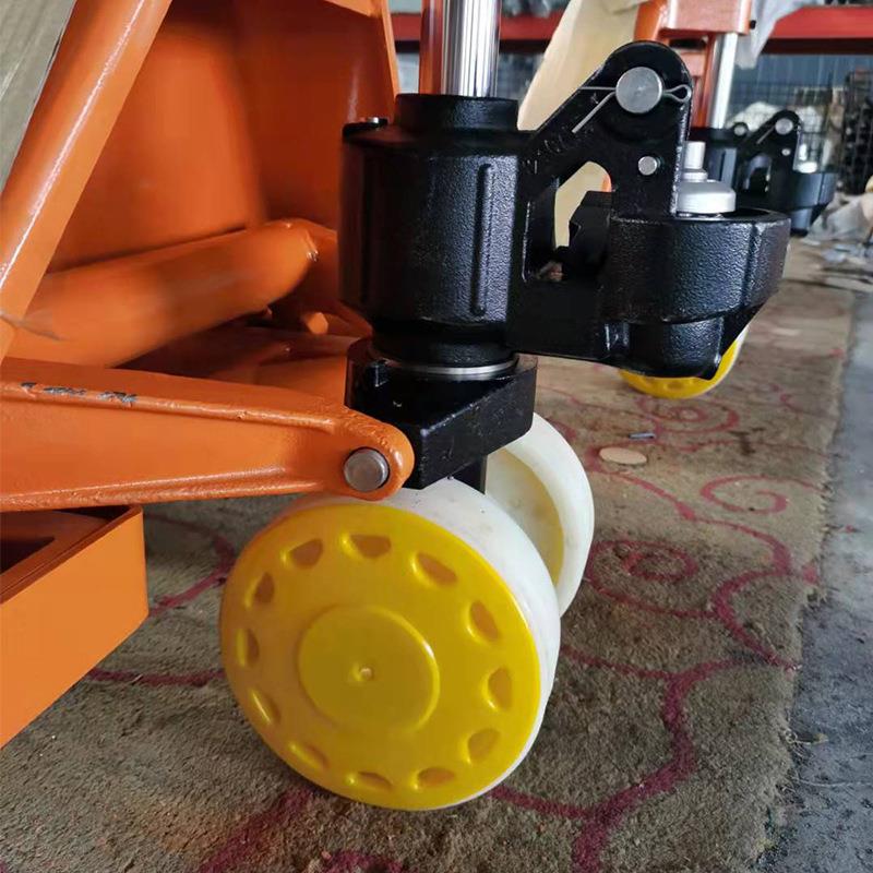 新款手动液压子称带XOG重地牛叉车电子秤称地磅叉车秤重电压搬运