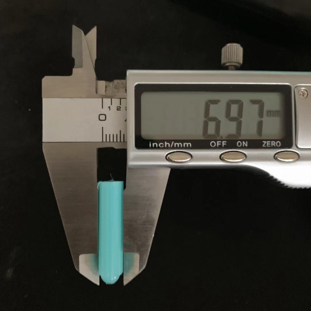 塑料膨胀管6X3蓝色M袋装1308000个 散装膨胀管0 工程膨胀塞 塑料