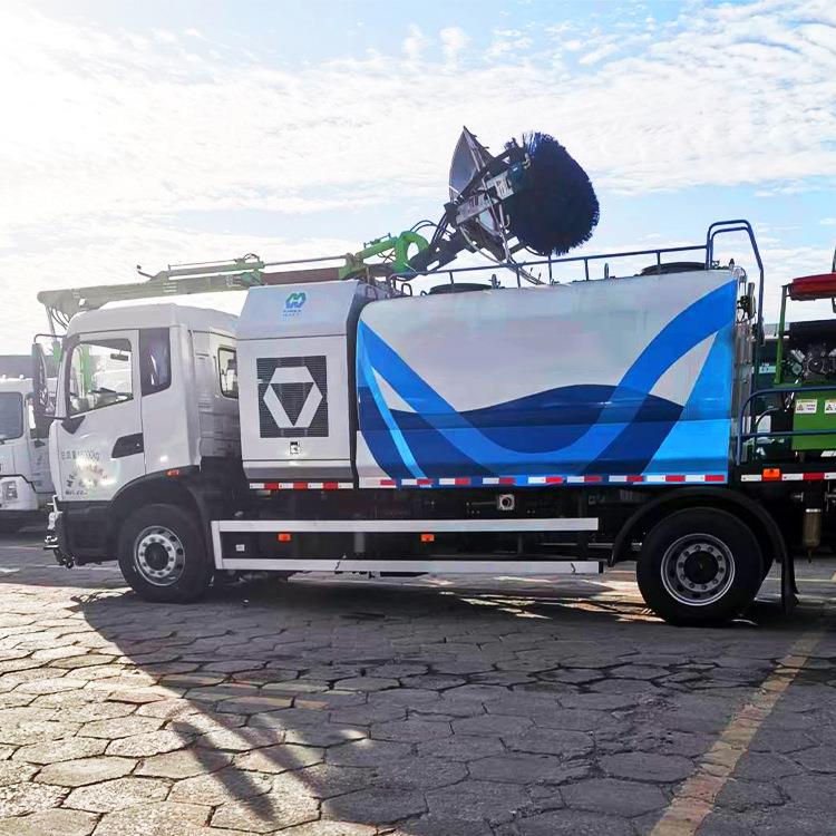 沃清机 高速公路护栏清洗车城市隧道清洗机防896润撞墙械围栏洗设