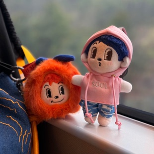 陶喆soulpower周边蓝调男孩挂件柳丁先生棉花娃娃毛绒玩偶公仔女