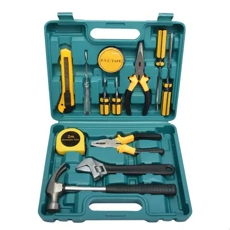 靖童 家用工具组套 五金工具组合套装工具修理手动工具维修工具箱