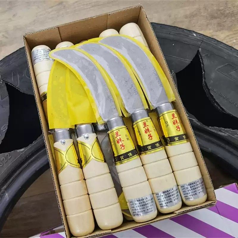 割旧轮胎薄皮小刀橡胶刀割止口小刀补胎气囊补胎工具轮胎刀切割刀