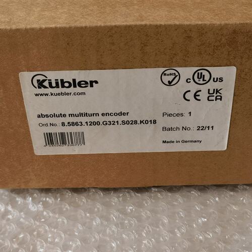 议价Kubler编码器 8.5863.1200.G321.S02可维修