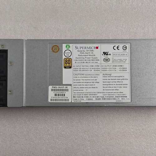 议价Supermicro PWS-141F-1R 电源可维修