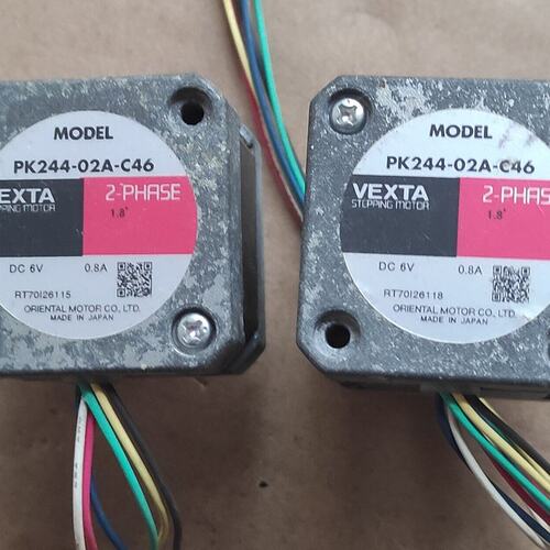 议价东方步进电机PK244-02A-C46(DC6V0.8A)原可维修