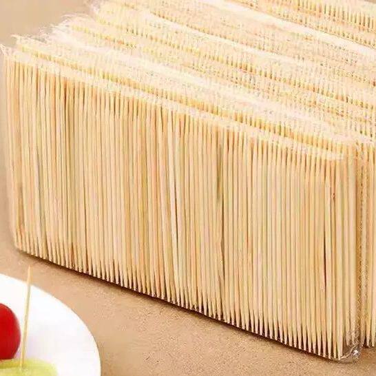 一次性掏剔牙签双尖酒店家用竹子牙签两头尖竹制挑宾馆袋装饭店