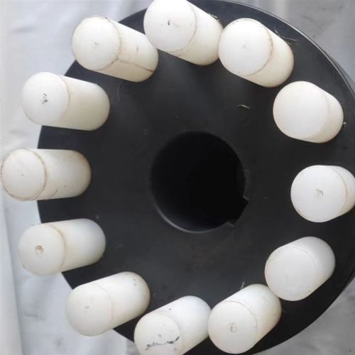 白色耐磨pa塑料尼龙柱销联轴器加工实心米色尼龙棒机械配件定制