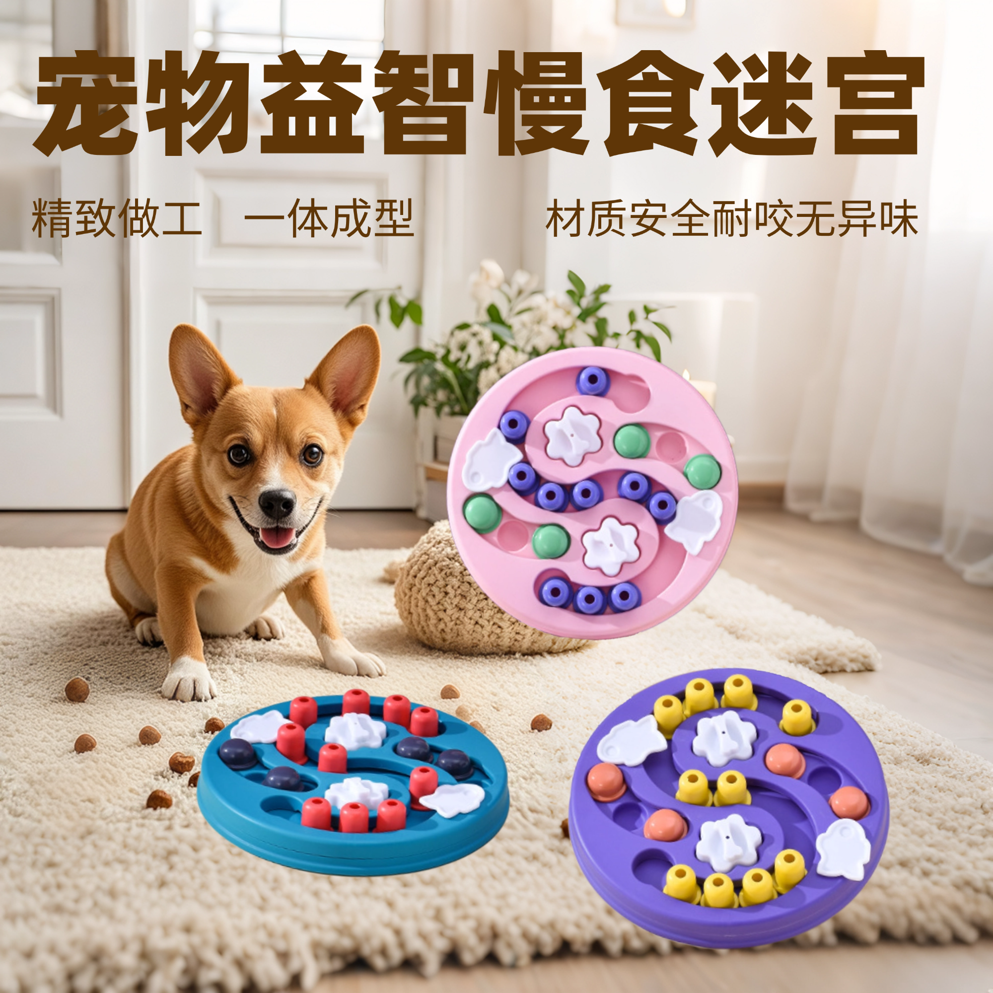 缓食迷宫宠物慢食玩具