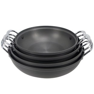 韩式商用硬质铝海鲜汤锅通用款年糕排骨汤锅火锅部队锅土豆锅户外