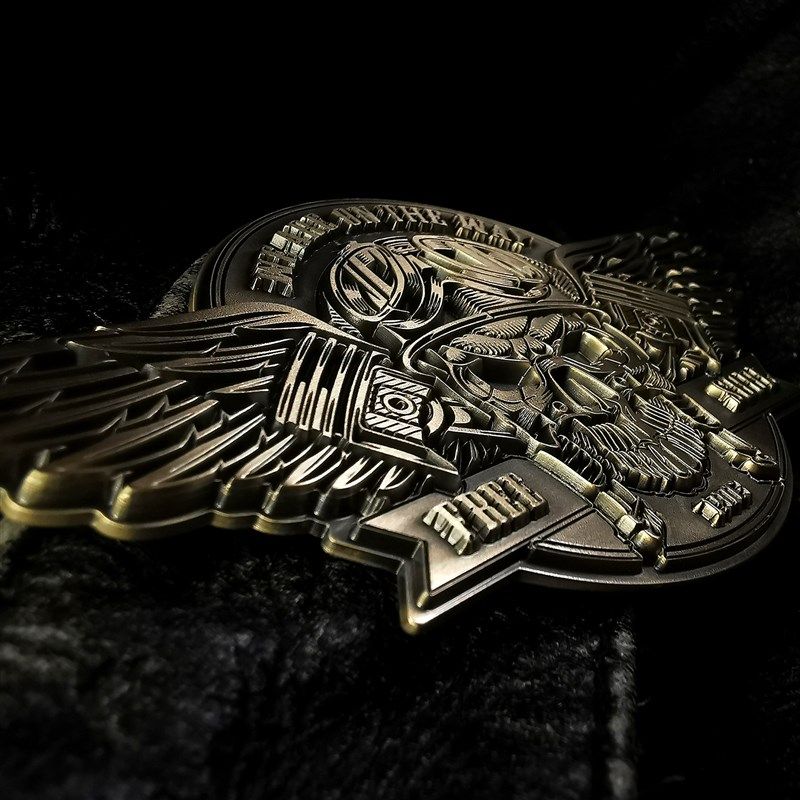 哈雷金属车标车身车尾个性油箱车贴复古车帖装饰摩托车贴画贴纸