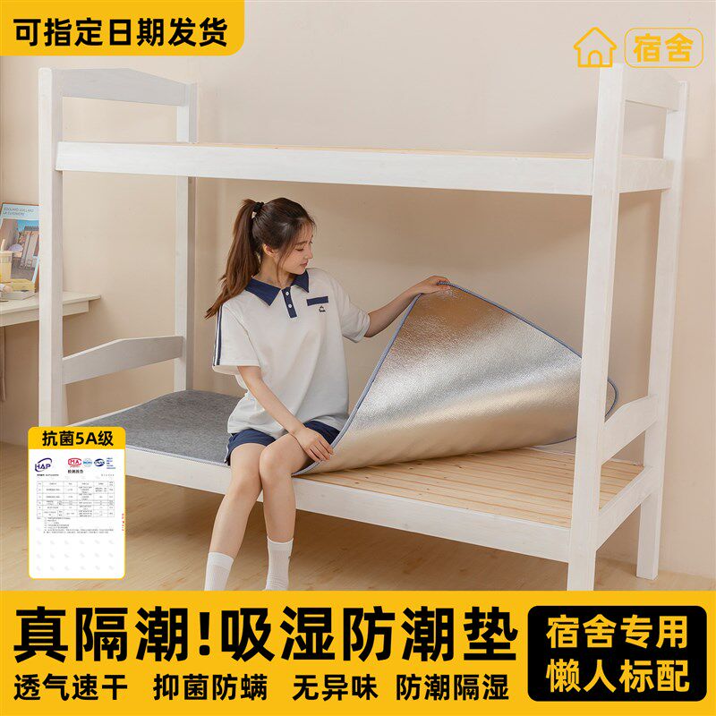 大学生宿舍防潮垫防湿防霉防螨隔脏垫床上用隔潮毛毡垫子四季加厚