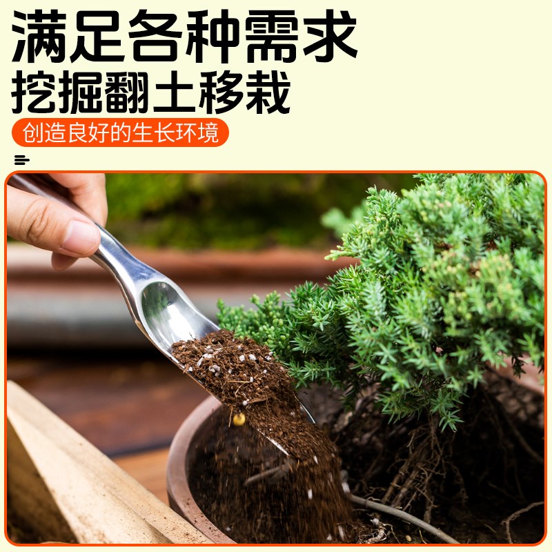 加厚园艺种花工具套装家用赶海养花挖土耙花园盆栽种菜松土小铲子