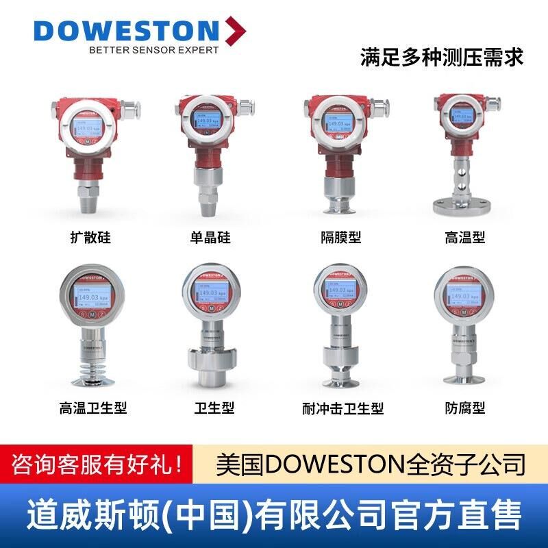 防爆压力变送器数显2088智能高精度压力检测进口压力传感器4-20ma
