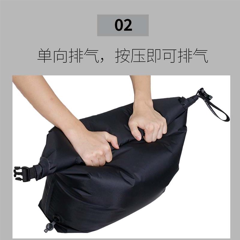 真空免抽气旅行收纳袋手卷式防水衣物压缩袋结实耐用防水防潮袋子