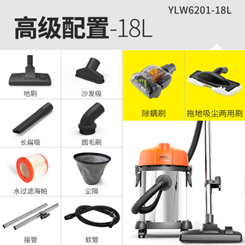 微型小型吸尘器家用迷你清理办公室地毯专用吸层强力狗毛猫毛卧室