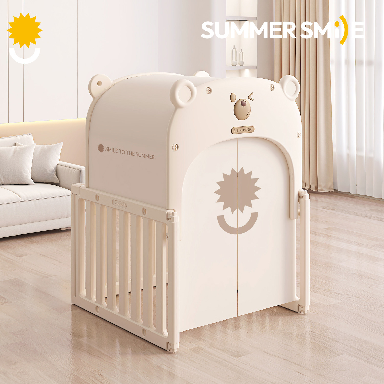 summersmile童趣小宅栏帐篷屋围栏DIY百变围栏配件门板单片卡扣,玩具/童车/益智/积木/模型,游戏围栏,淘宝优惠券,粉丝福利购,淘宝优惠卷