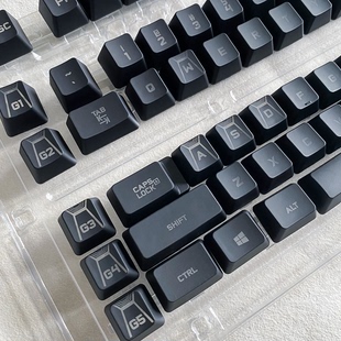 G910透光黑色键帽 罗技Romer轴机械键盘替换全新WASD/方向键/CTRL