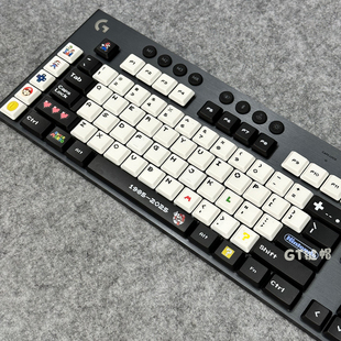 G915TKL G915 G913马里奥红白双色键帽PBT适用于罗技G913TKL G813