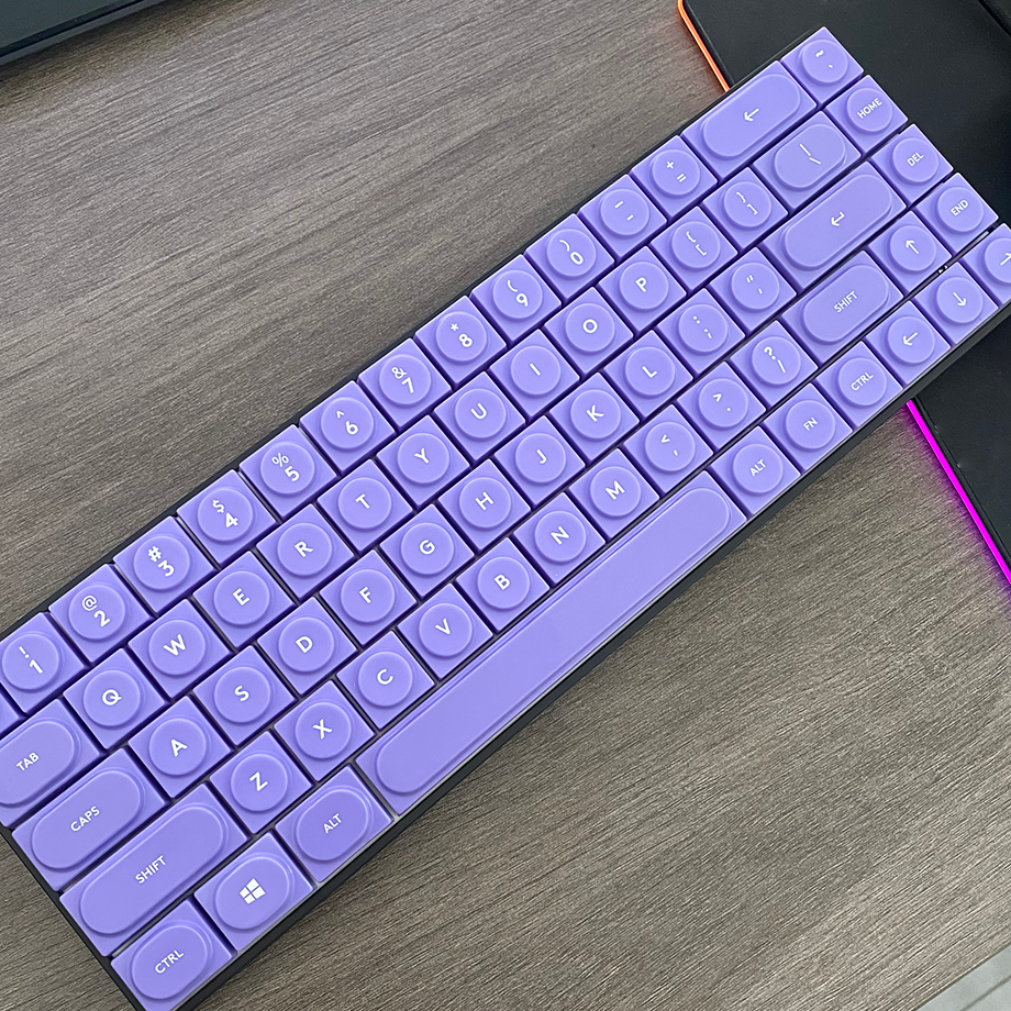 积木主题键帽 PBT十字轴矮轴机械键盘客制化 磁轴wooting