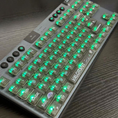 G913游戏键帽客制化PBT适用于罗技G813 G913TKL机械键盘CSGO瓦C64