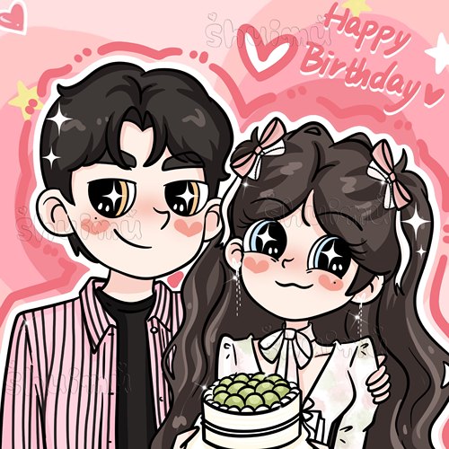 定制卡通情侣头像，好看不贵