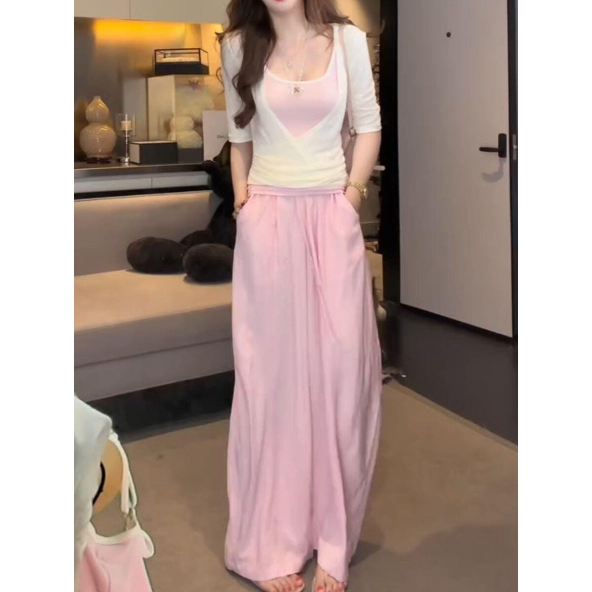 法式慵懒风女2026夏季新